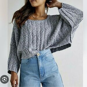 Free People Oversized Sweater Top